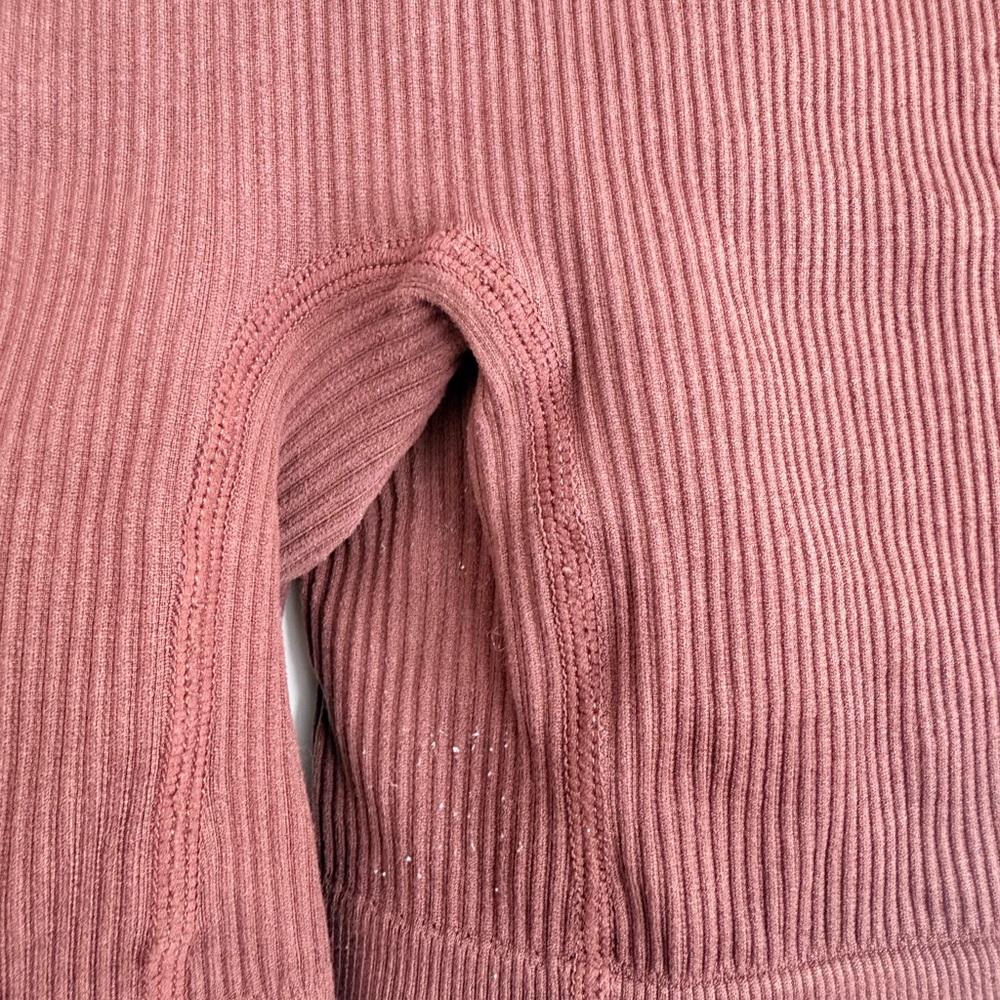 Cinnamon Brown Ribbed Two-Piece Set - Picture 9 of 11